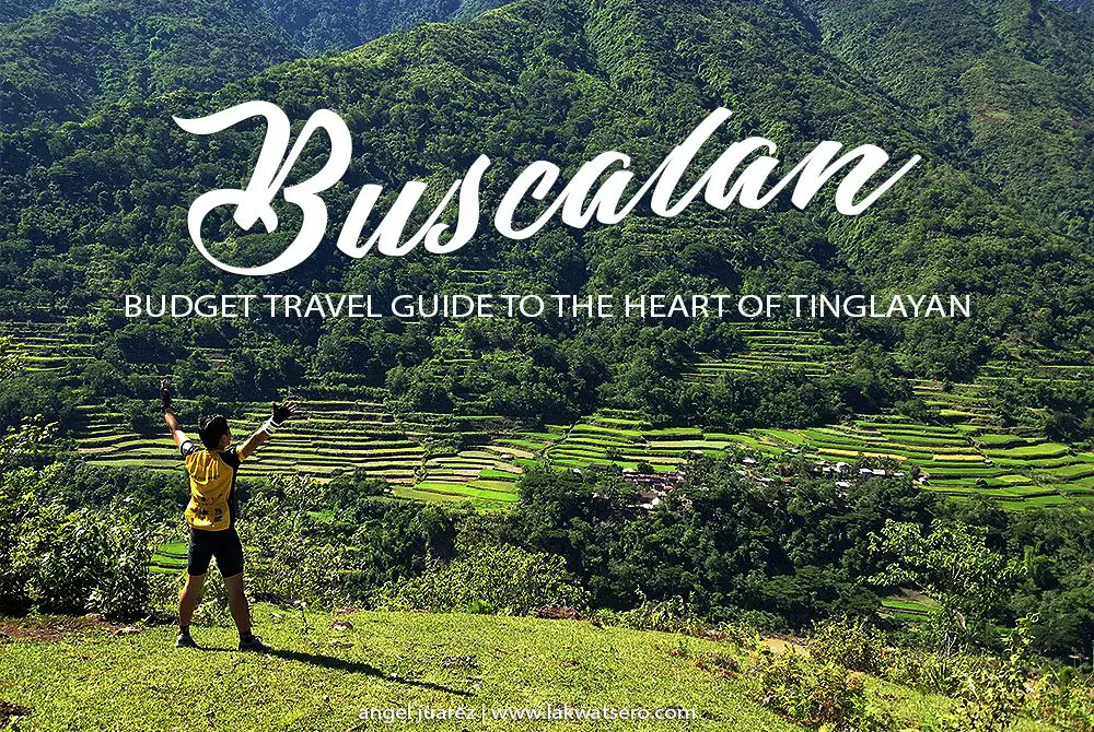 buscalan tour itinerary