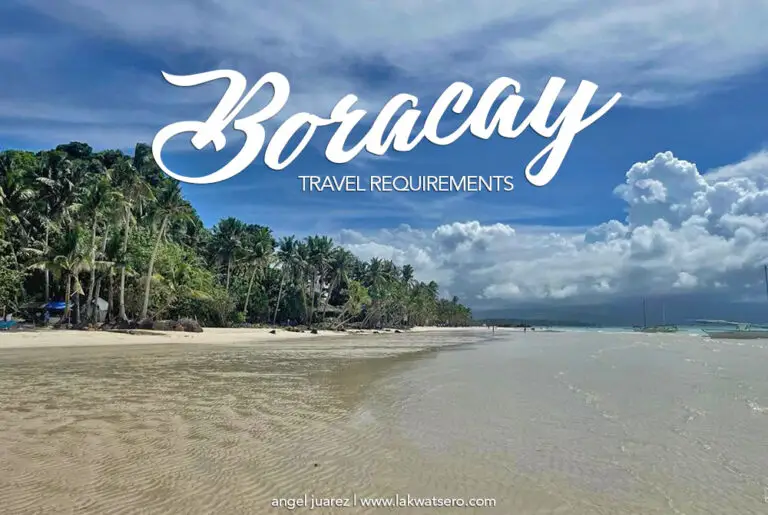 Updated Boracay Travel Requirements