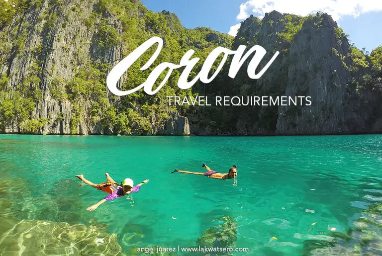 travel to coron requirements 2022